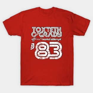 Toxteth O'Grady, official record attempt 1983 T-Shirt